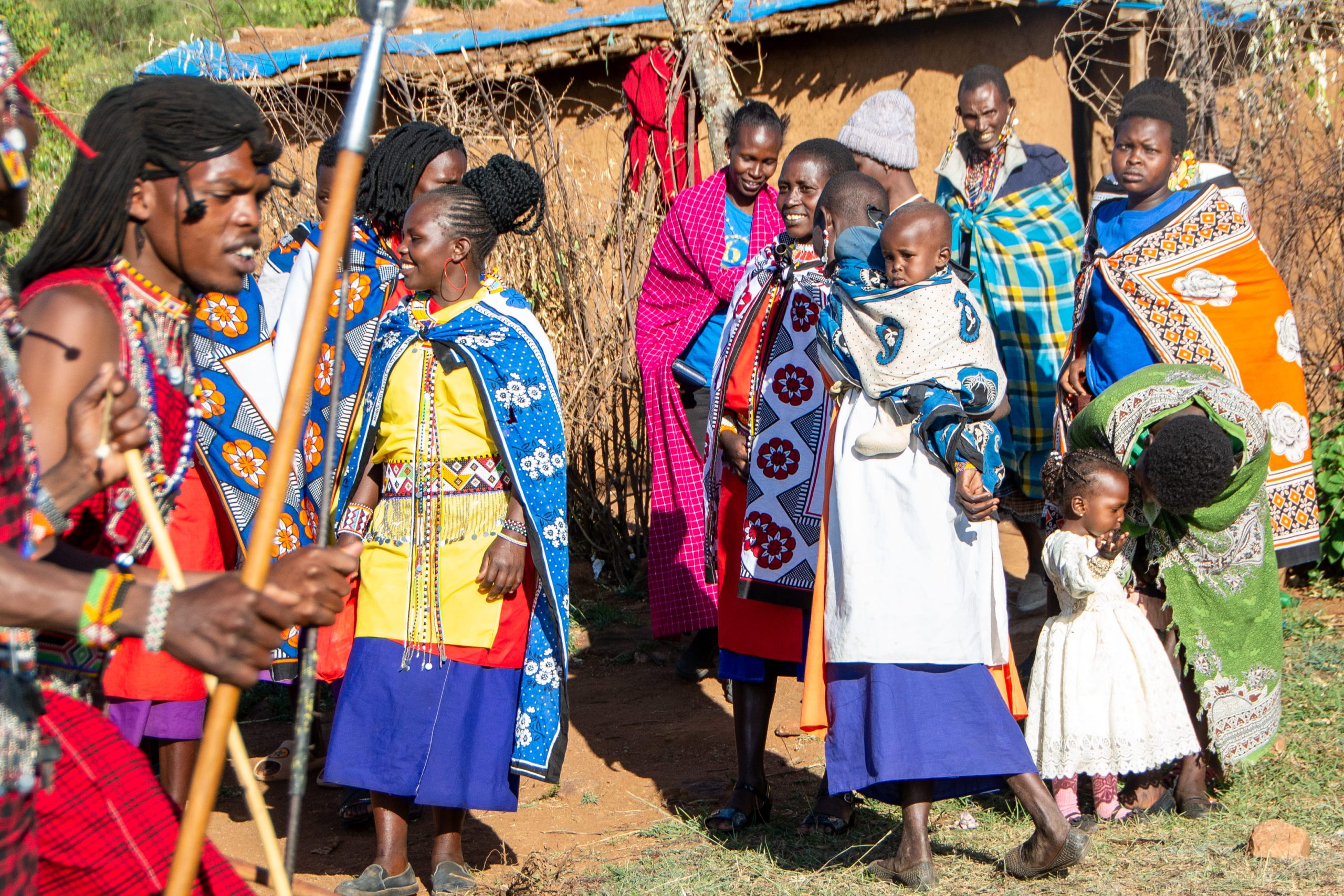 Volunteers in action